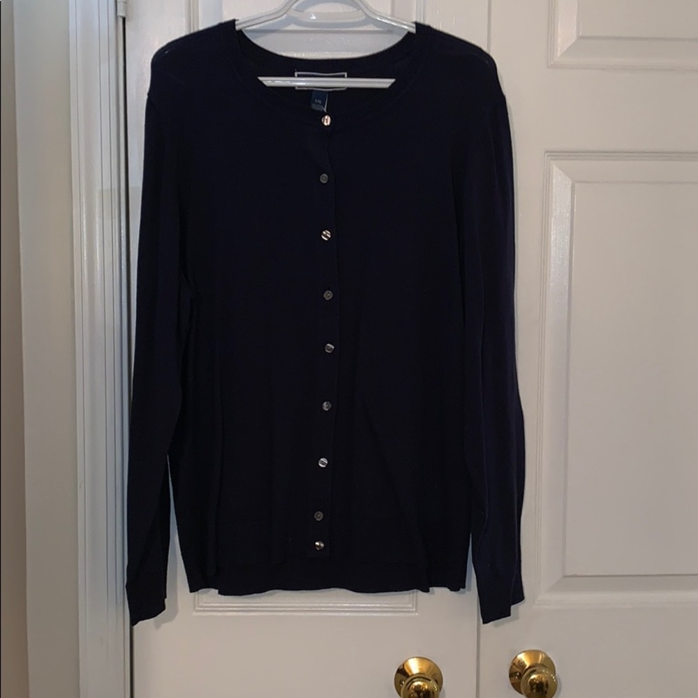 Dark Blue Cardigan